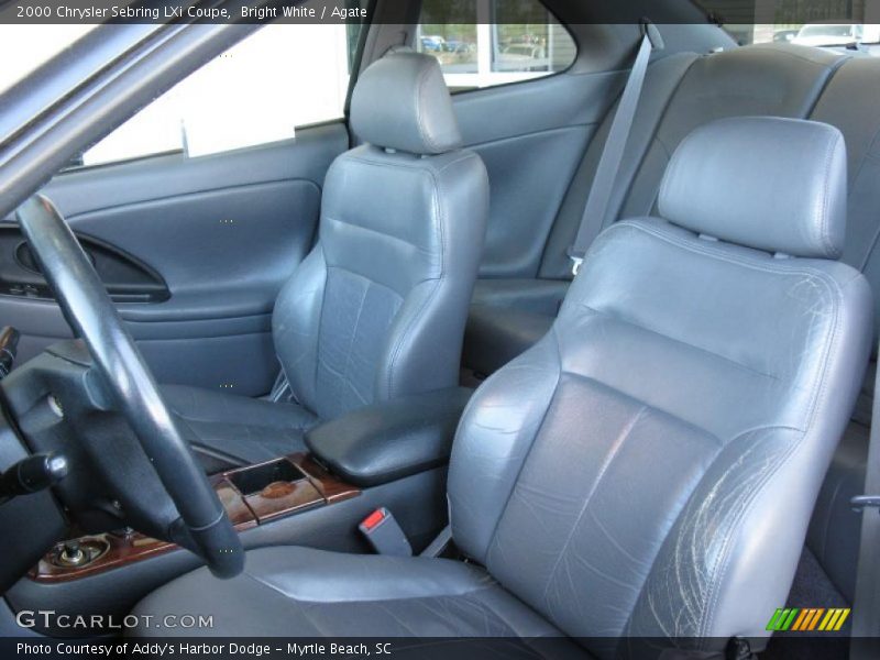 Bright White / Agate 2000 Chrysler Sebring LXi Coupe