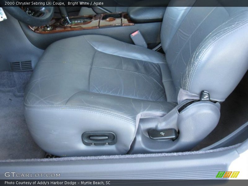 Bright White / Agate 2000 Chrysler Sebring LXi Coupe