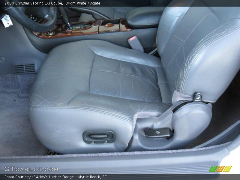 Bright White / Agate 2000 Chrysler Sebring LXi Coupe