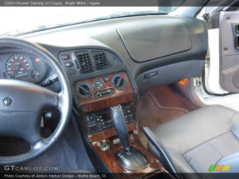 Bright White / Agate 2000 Chrysler Sebring LXi Coupe