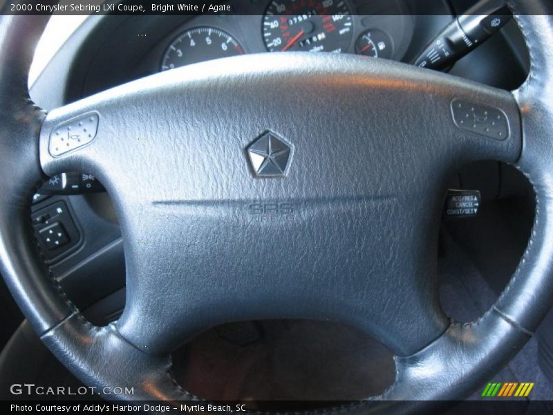 Bright White / Agate 2000 Chrysler Sebring LXi Coupe