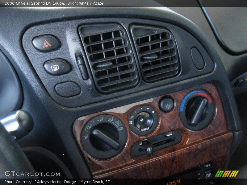 Bright White / Agate 2000 Chrysler Sebring LXi Coupe