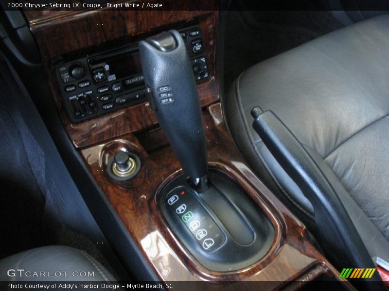 Bright White / Agate 2000 Chrysler Sebring LXi Coupe