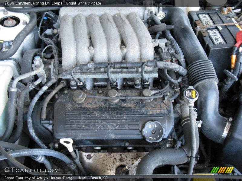 Bright White / Agate 2000 Chrysler Sebring LXi Coupe