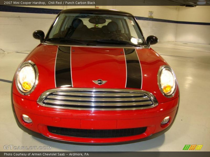 Chili Red / Punch Carbon Black 2007 Mini Cooper Hardtop