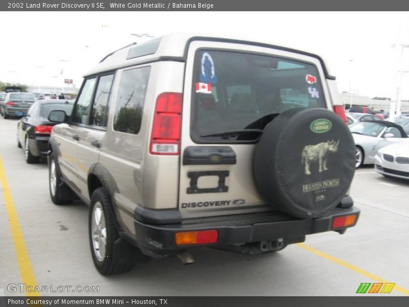 White Gold Metallic / Bahama Beige 2002 Land Rover Discovery II SE