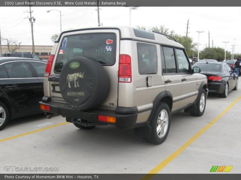 White Gold Metallic / Bahama Beige 2002 Land Rover Discovery II SE