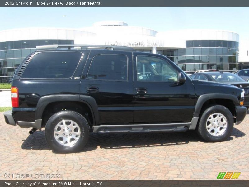Black / Tan/Neutral 2003 Chevrolet Tahoe Z71 4x4