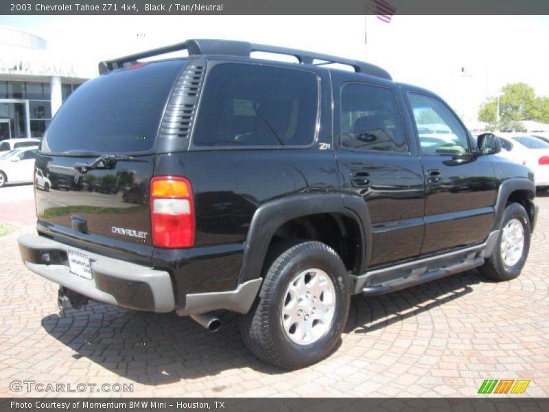 Black / Tan/Neutral 2003 Chevrolet Tahoe Z71 4x4