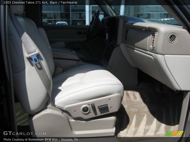 Black / Tan/Neutral 2003 Chevrolet Tahoe Z71 4x4