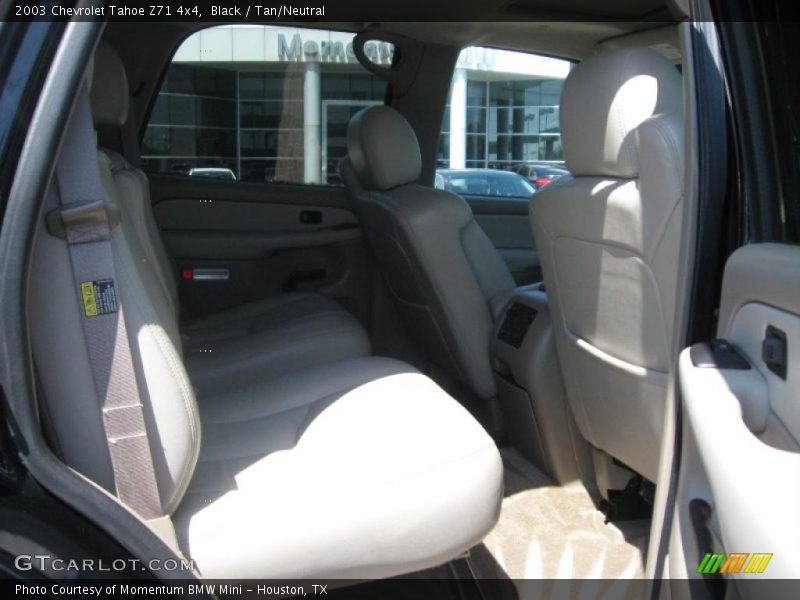 Black / Tan/Neutral 2003 Chevrolet Tahoe Z71 4x4