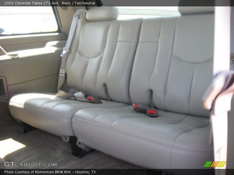 Black / Tan/Neutral 2003 Chevrolet Tahoe Z71 4x4
