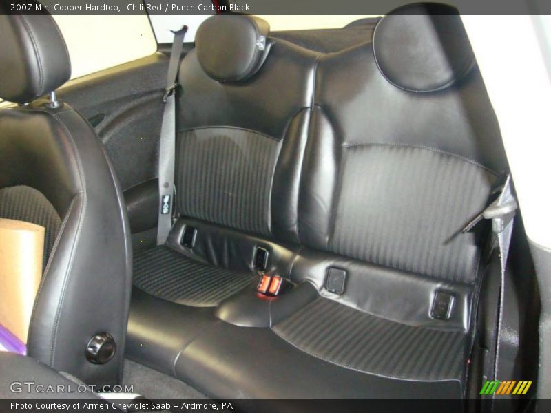 Chili Red / Punch Carbon Black 2007 Mini Cooper Hardtop