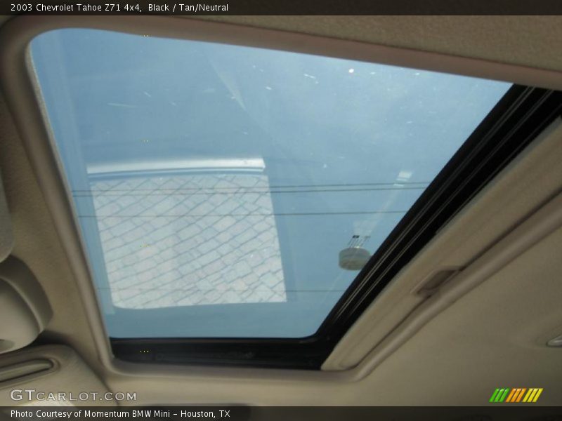 Black / Tan/Neutral 2003 Chevrolet Tahoe Z71 4x4