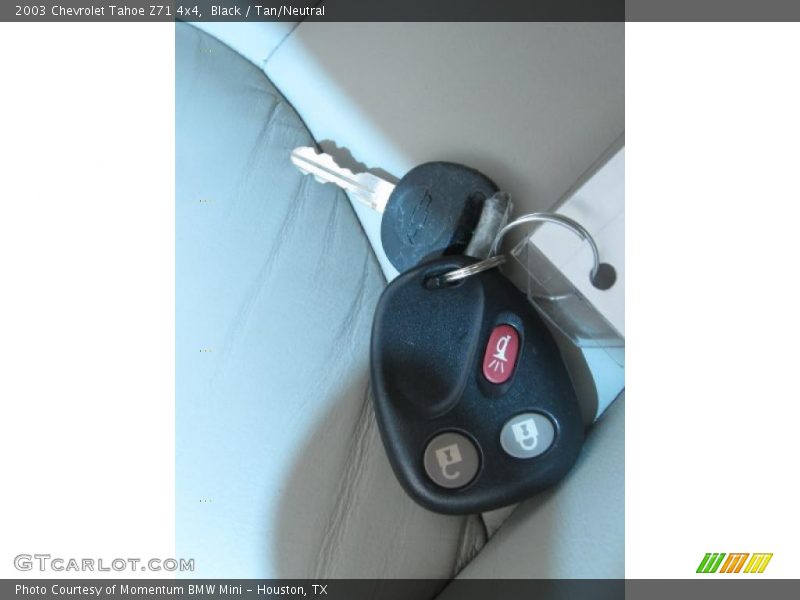 Black / Tan/Neutral 2003 Chevrolet Tahoe Z71 4x4