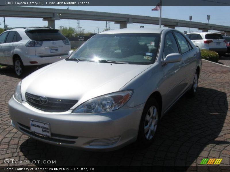 Lunar Mist Metallic / Stone 2003 Toyota Camry LE