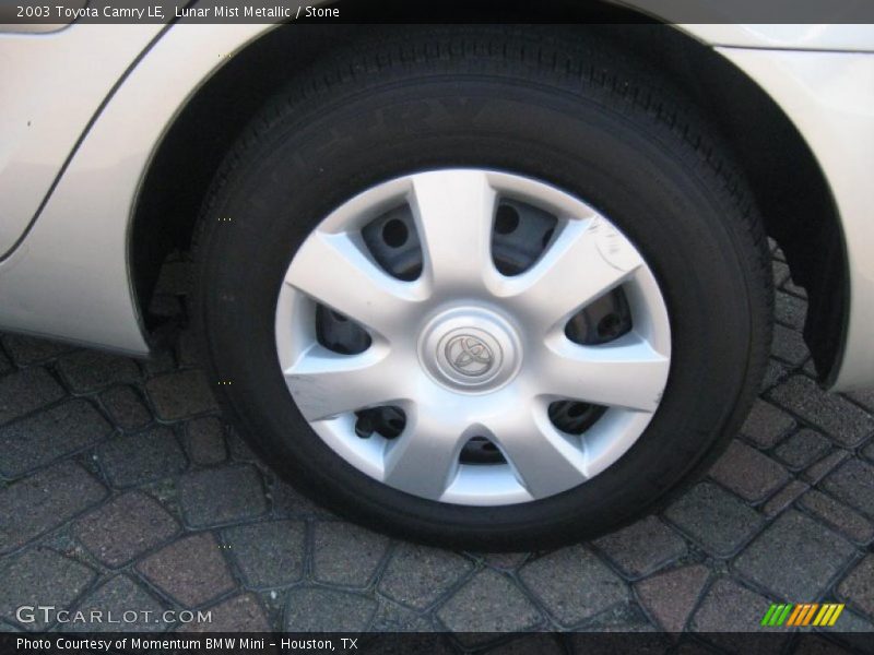 Lunar Mist Metallic / Stone 2003 Toyota Camry LE