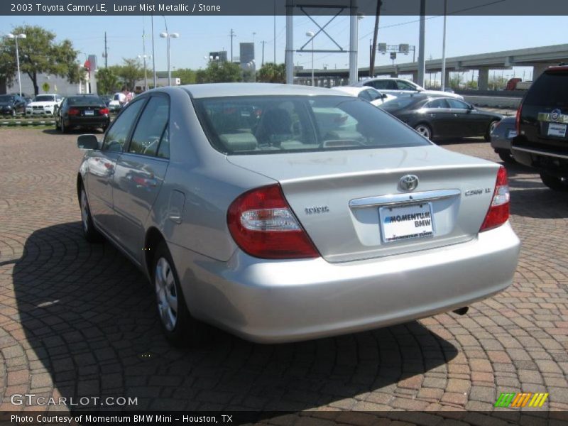 Lunar Mist Metallic / Stone 2003 Toyota Camry LE