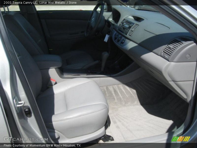 Lunar Mist Metallic / Stone 2003 Toyota Camry LE