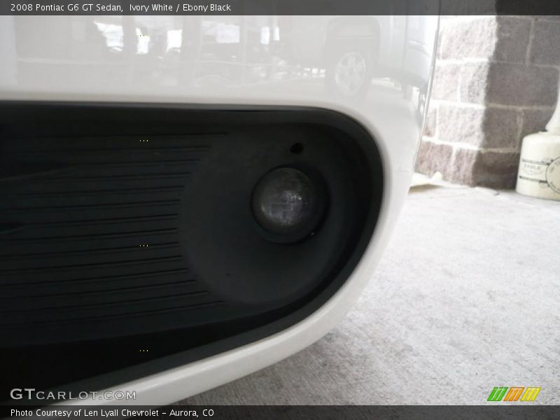 Ivory White / Ebony Black 2008 Pontiac G6 GT Sedan