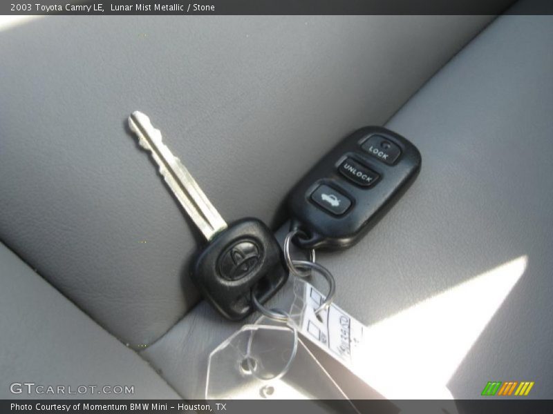 Lunar Mist Metallic / Stone 2003 Toyota Camry LE