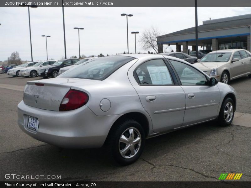 Bright Silver Metallic / Agate 2000 Plymouth Neon Highline