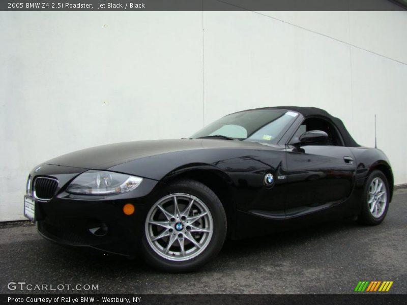 Jet Black / Black 2005 BMW Z4 2.5i Roadster