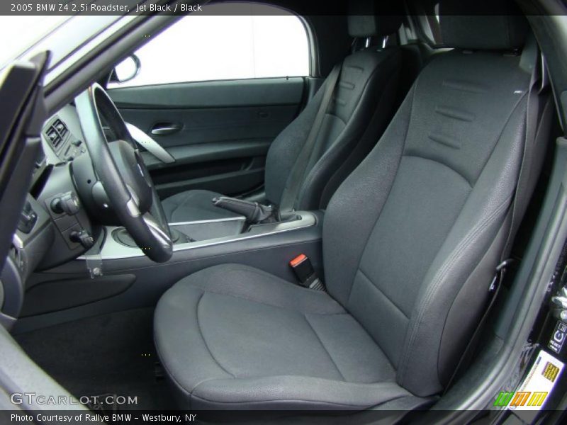 Jet Black / Black 2005 BMW Z4 2.5i Roadster