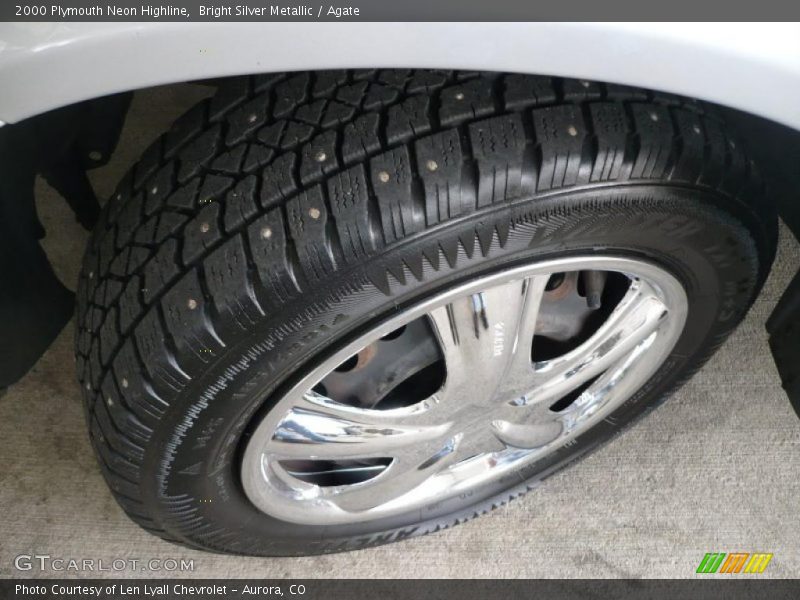 Bright Silver Metallic / Agate 2000 Plymouth Neon Highline