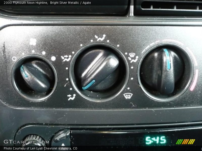 Bright Silver Metallic / Agate 2000 Plymouth Neon Highline