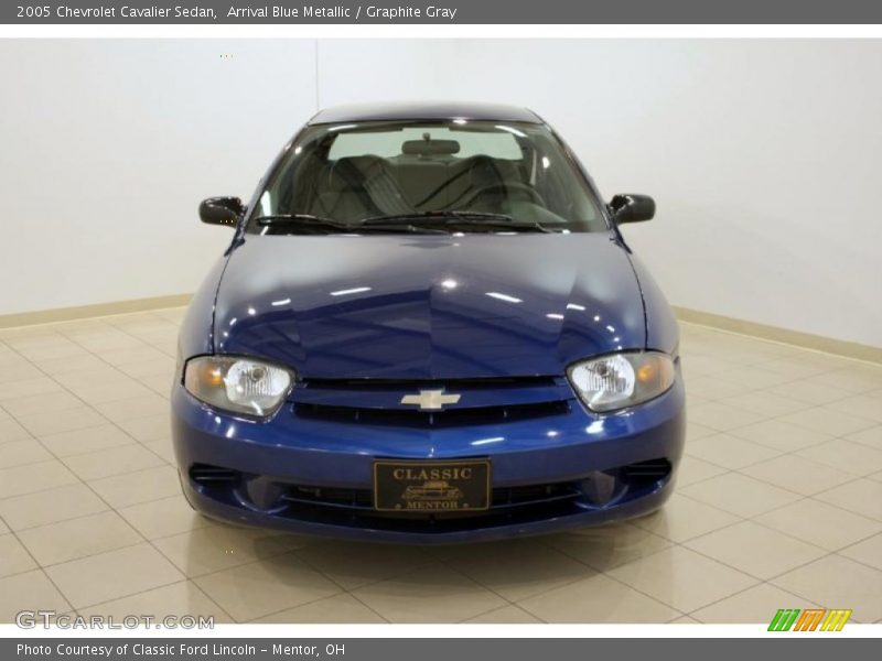 Arrival Blue Metallic / Graphite Gray 2005 Chevrolet Cavalier Sedan