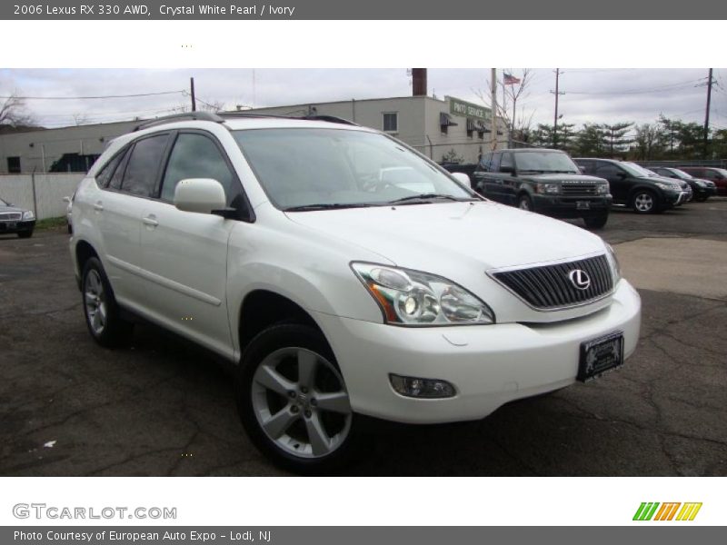 Crystal White Pearl / Ivory 2006 Lexus RX 330 AWD