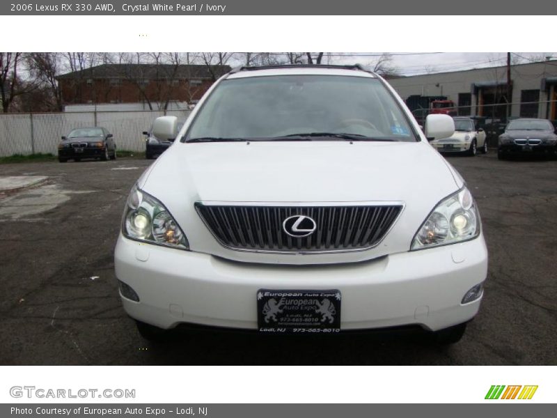 Crystal White Pearl / Ivory 2006 Lexus RX 330 AWD