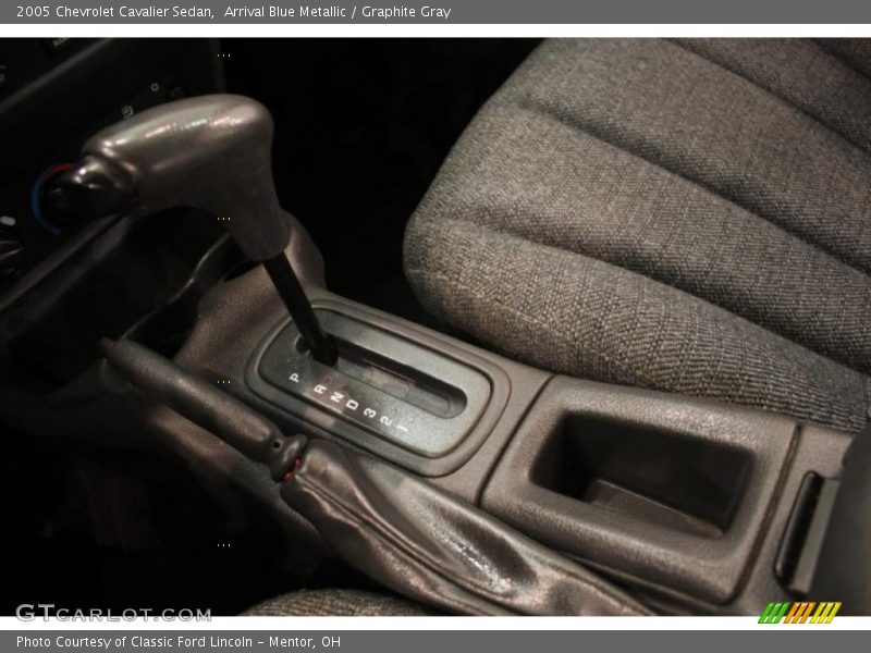 Arrival Blue Metallic / Graphite Gray 2005 Chevrolet Cavalier Sedan