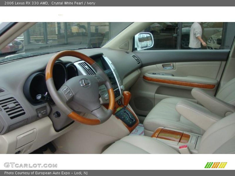 Crystal White Pearl / Ivory 2006 Lexus RX 330 AWD