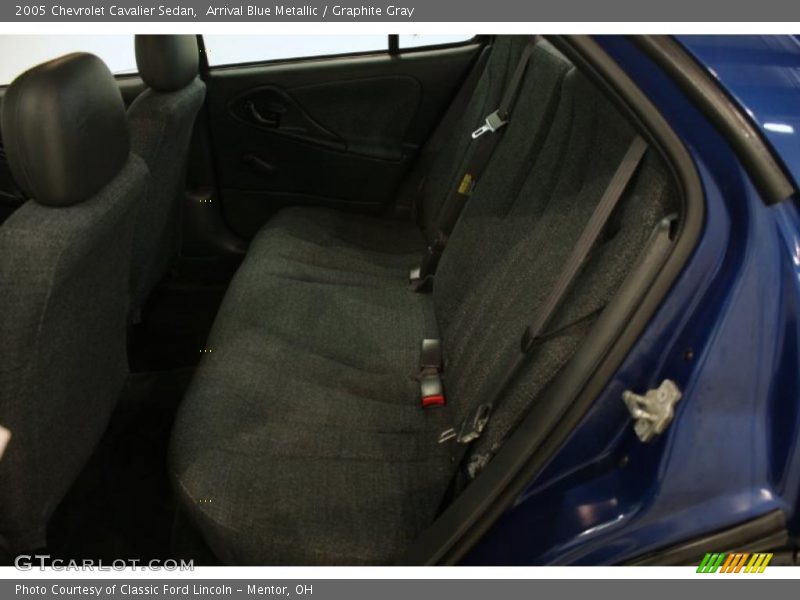 Arrival Blue Metallic / Graphite Gray 2005 Chevrolet Cavalier Sedan