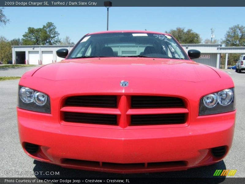 TorRed / Dark Slate Gray 2009 Dodge Charger SE
