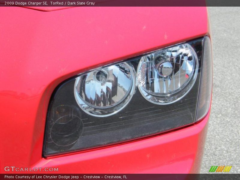 TorRed / Dark Slate Gray 2009 Dodge Charger SE
