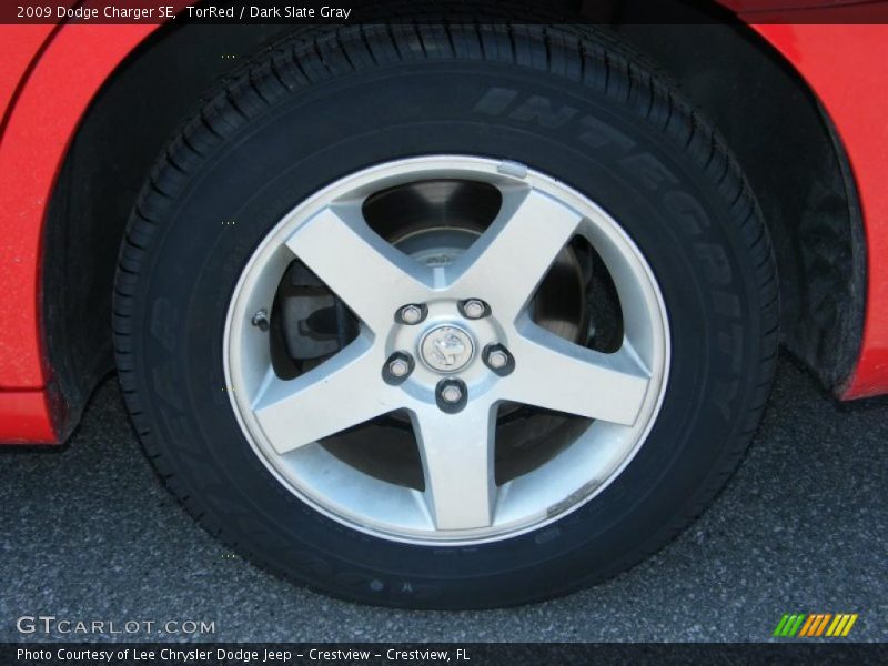 TorRed / Dark Slate Gray 2009 Dodge Charger SE