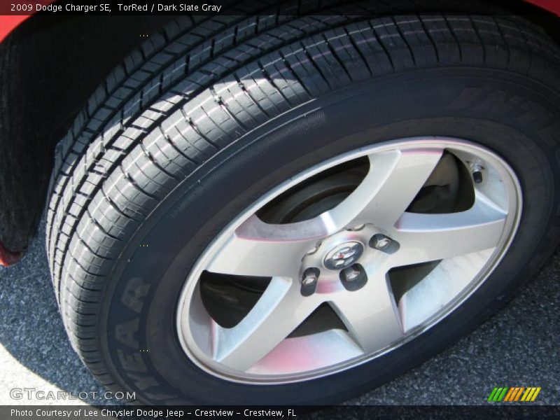 TorRed / Dark Slate Gray 2009 Dodge Charger SE