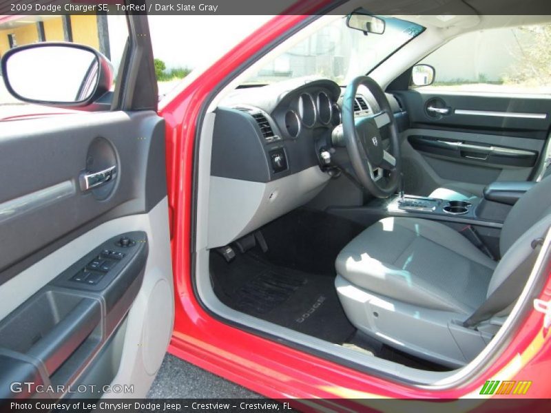 TorRed / Dark Slate Gray 2009 Dodge Charger SE