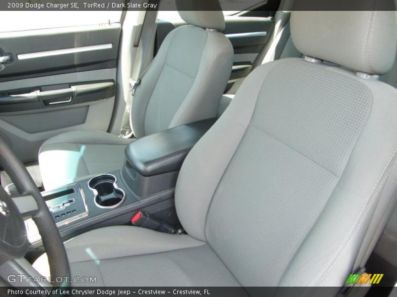 TorRed / Dark Slate Gray 2009 Dodge Charger SE
