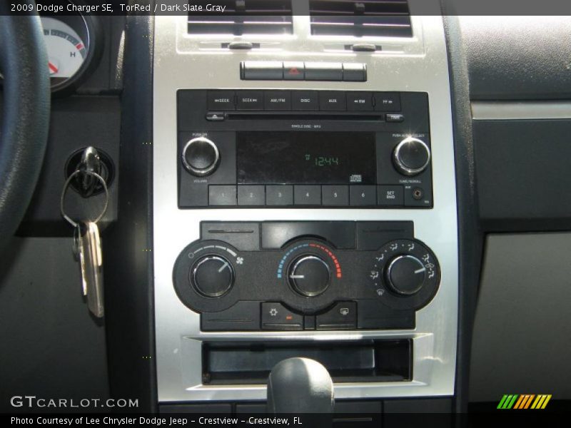 TorRed / Dark Slate Gray 2009 Dodge Charger SE
