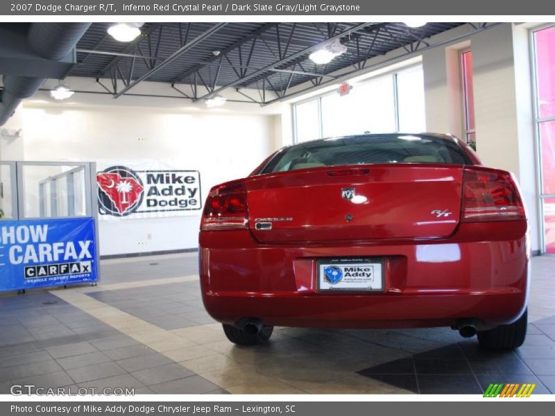 Inferno Red Crystal Pearl / Dark Slate Gray/Light Graystone 2007 Dodge Charger R/T