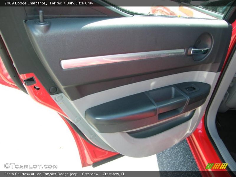 TorRed / Dark Slate Gray 2009 Dodge Charger SE