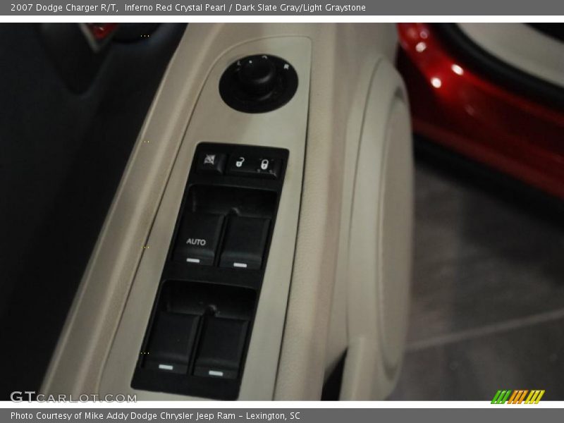 Inferno Red Crystal Pearl / Dark Slate Gray/Light Graystone 2007 Dodge Charger R/T