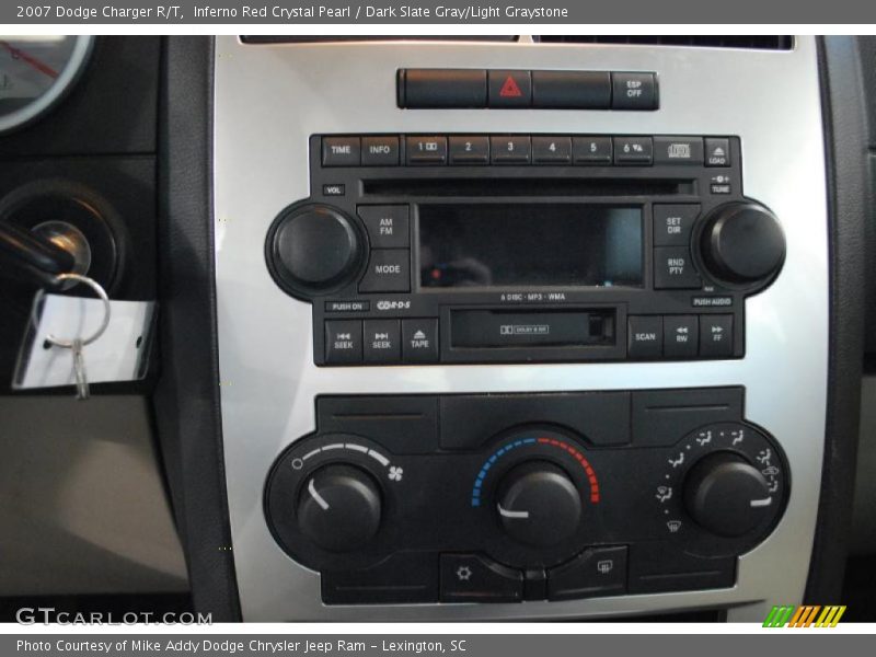Inferno Red Crystal Pearl / Dark Slate Gray/Light Graystone 2007 Dodge Charger R/T