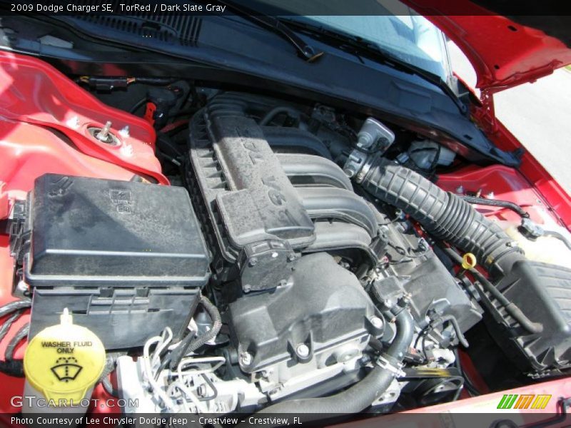 TorRed / Dark Slate Gray 2009 Dodge Charger SE