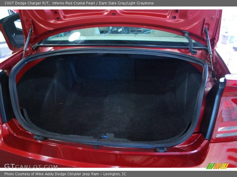 Inferno Red Crystal Pearl / Dark Slate Gray/Light Graystone 2007 Dodge Charger R/T
