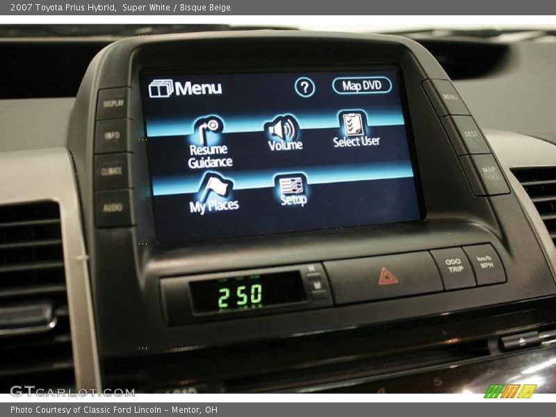 Super White / Bisque Beige 2007 Toyota Prius Hybrid